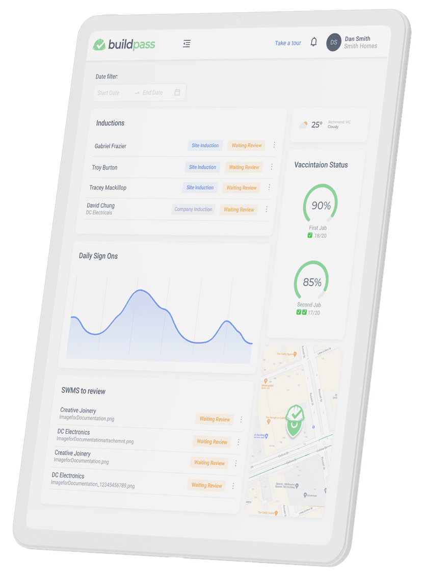 BuildPass iPad